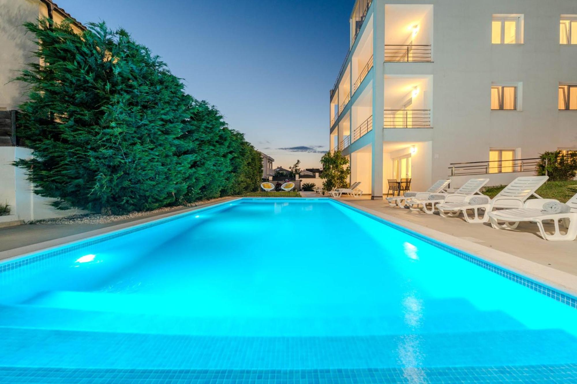 Studio Villa Carlotta Zadar Exterior foto