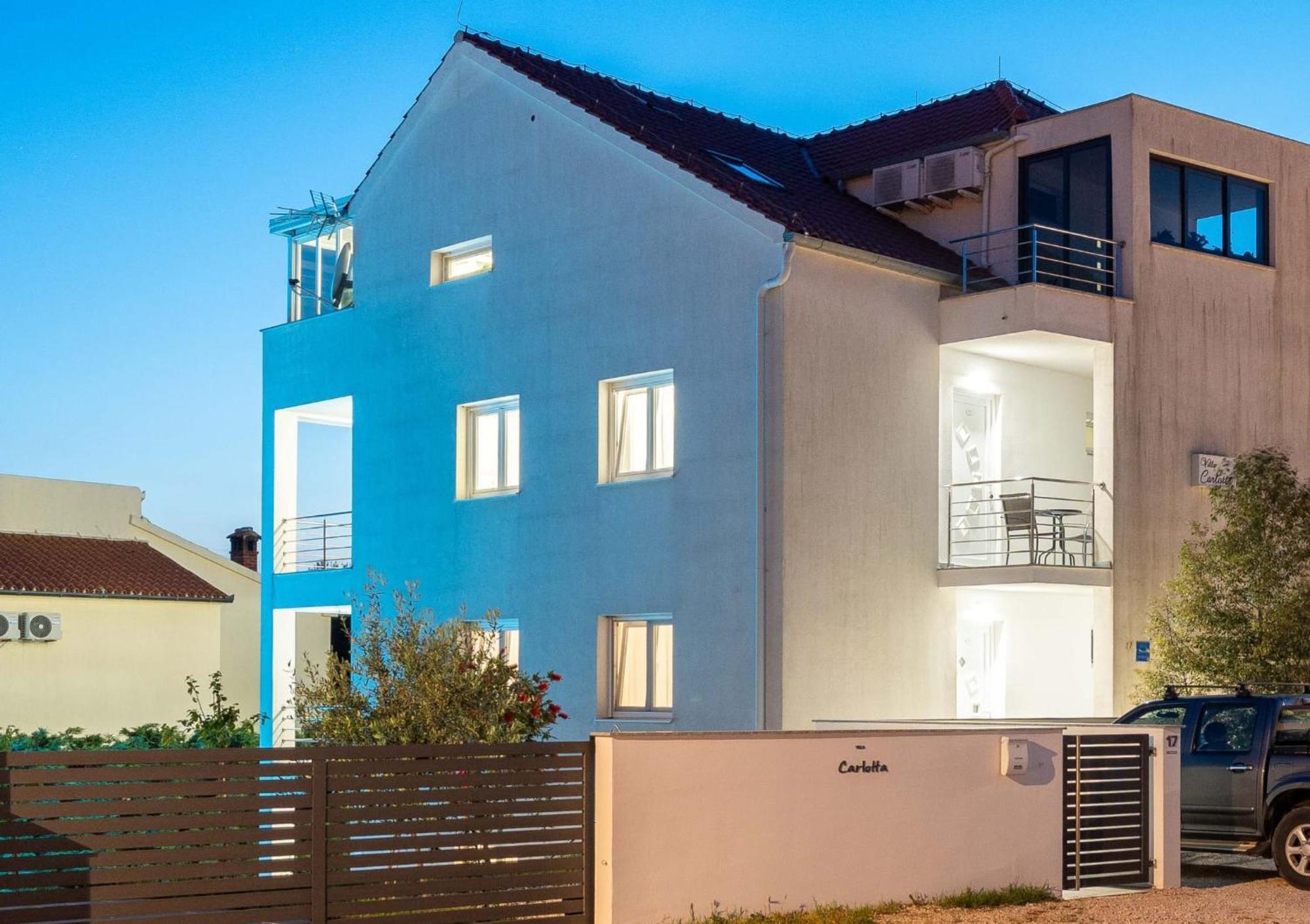 Studio Villa Carlotta Zadar Exterior foto